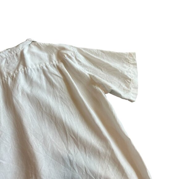 Tommy Bahama 100% Linen White Button-Down Shirt Top Travel Beach Size XL Men's - Picture 9 of 12